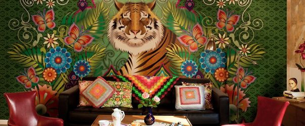 Фотообои на стене в Гостиной, Спальни, Кухни и Детской: 205+ Фото Привлекательных интерьеров