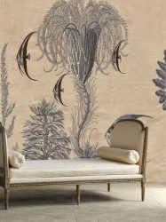 Фотообои на стене в Гостиной, Спальни, Кухни и Детской: 205+ Фото Привлекательных интерьеров