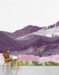 Фотообои на стене в Гостиной, Спальни, Кухни и Детской: 205+ Фото Привлекательных интерьеров