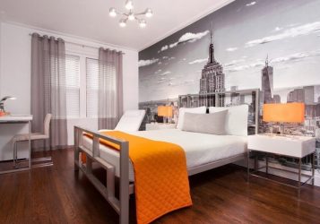 Фотообои в интерьере спальни: 205+ (Фото) Красивых идей для создания уюта