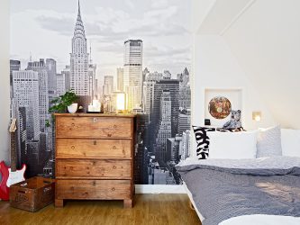 Фотообои в интерьере спальни: 205+ (Фото) Красивых идей для создания уюта