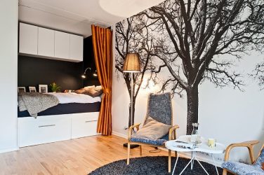 Фотообои в интерьере спальни: 205+ (Фото) Красивых идей для создания уюта