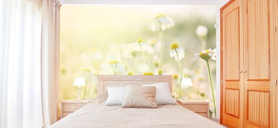 Фотообои в интерьере спальни: 205+ (Фото) Красивых идей для создания уюта