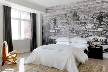 Фотообои в интерьере спальни: 205+ (Фото) Красивых идей для создания уюта