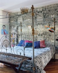 Фотообои в интерьере спальни: 205+ (Фото) Красивых идей для создания уюта