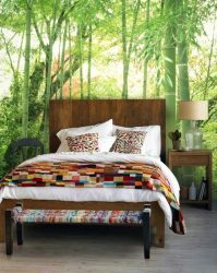 Фотообои в интерьере спальни: 205+ (Фото) Красивых идей для создания уюта