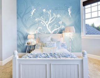 Фотообои в интерьере спальни: 205+ (Фото) Красивых идей для создания уюта