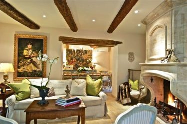 Интерьер гостиной в стиле Прованс – очарование Франции в вашем доме (170+ Фото)