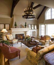 Интерьер гостиной в стиле Прованс – очарование Франции в вашем доме (170+ Фото)