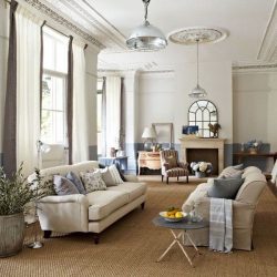 Интерьер гостиной в стиле Прованс – очарование Франции в вашем доме (170+ Фото)