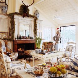 Интерьер гостиной в стиле Прованс – очарование Франции в вашем доме (170+ Фото)