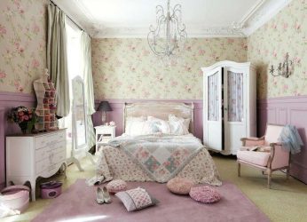 Интерьер гостиной в стиле Прованс – очарование Франции в вашем доме (170+ Фото)