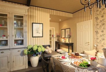 Интерьер гостиной в стиле Прованс – очарование Франции в вашем доме (170+ Фото)