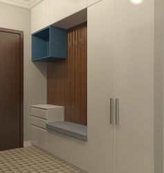 Современные идеи дизайна для прихожей и коридора (мебель, освещение, декор). ТОП-10 правил оформления + 200 ФОТО