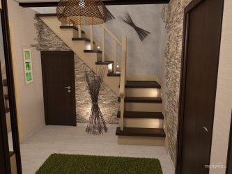 Современные идеи дизайна для прихожей и коридора (мебель, освещение, декор). ТОП-10 правил оформления + 200 ФОТО