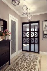 Современные идеи дизайна для прихожей и коридора (мебель, освещение, декор). ТОП-10 правил оформления + 200 ФОТО