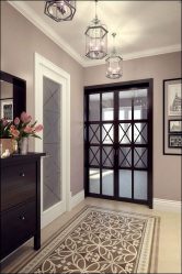 Современные идеи дизайна для прихожей и коридора (мебель, освещение, декор). ТОП-10 правил оформления + 200 ФОТО