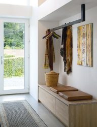 Современные идеи дизайна для прихожей и коридора (мебель, освещение, декор). ТОП-10 правил оформления + 200 ФОТО