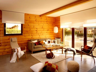 Внутренняя отделка стен дома: 140+ (Фото) Вариантов имитации бруса