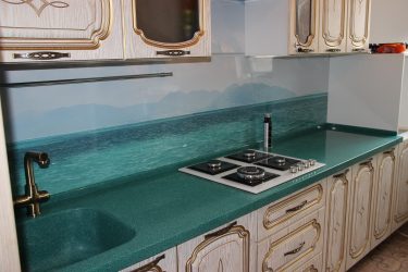 Декоративный камень на Кухне — 130 Вариантов Оформления красивых дизайнов