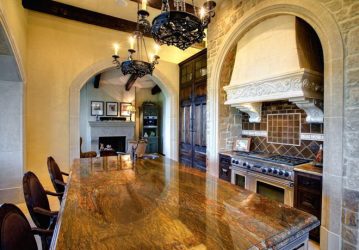 Декоративный камень на Кухне — 130 Вариантов Оформления красивых дизайнов