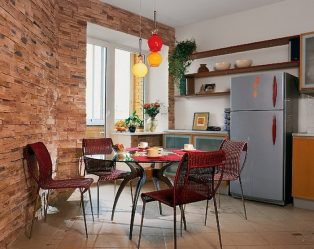 Декоративный камень на Кухне — 130 Вариантов Оформления красивых дизайнов