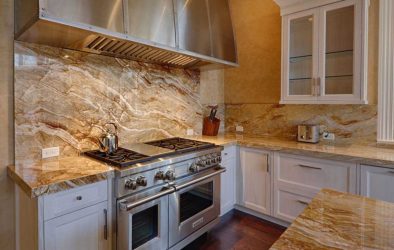 Декоративный камень на Кухне — 130 Вариантов Оформления красивых дизайнов