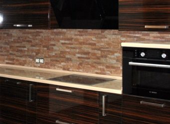 Декоративный камень на Кухне — 130 Вариантов Оформления красивых дизайнов