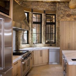 Декоративный камень на Кухне — 130 Вариантов Оформления красивых дизайнов