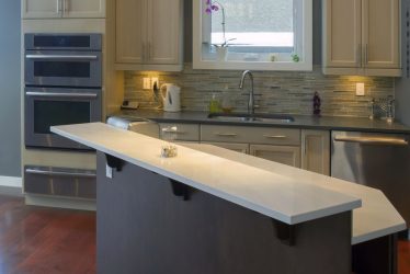 Декоративный камень на Кухне — 130 Вариантов Оформления красивых дизайнов