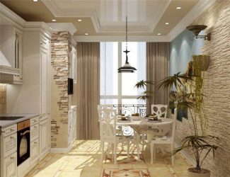 Декоративный камень на Кухне — 130 Вариантов Оформления красивых дизайнов