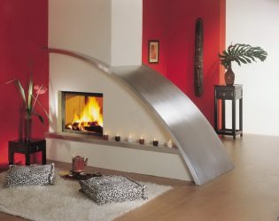 Электрический Камин с эффектом живого пламени: Настенный, Встраиваемый, Напольный. Какой модели отдать предпочтение? (230+ Фото)