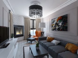 Электрический Камин с эффектом живого пламени: Настенный, Встраиваемый, Напольный. Какой модели отдать предпочтение? (230+ Фото)