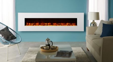 Электрический Камин с эффектом живого пламени: Настенный, Встраиваемый, Напольный. Какой модели отдать предпочтение? (230+ Фото)