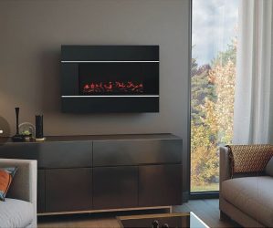 Электрический Камин с эффектом живого пламени: Настенный, Встраиваемый, Напольный. Какой модели отдать предпочтение? (230+ Фото)