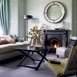 Электрический Камин с эффектом живого пламени: Настенный, Встраиваемый, Напольный. Какой модели отдать предпочтение? (230+ Фото)