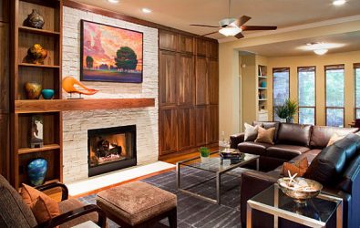 Электрический Камин с эффектом живого пламени: Настенный, Встраиваемый, Напольный. Какой модели отдать предпочтение? (230+ Фото)