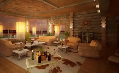 Кантри стиль в интерьере загородного дома. 200+ Фото дизайна натуральности и простоты