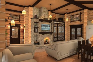 Кантри стиль в интерьере загородного дома. 200+ Фото дизайна натуральности и простоты