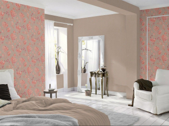Комбинируем обои для выразительности дизайна : 135+ (Фото) Интерьеров спальни, гостиной, детской