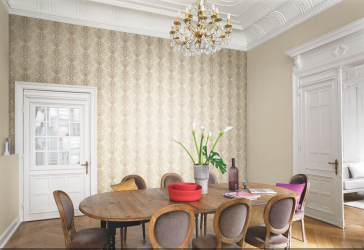 Комбинируем обои для выразительности дизайна : 135+ (Фото) Интерьеров спальни, гостиной, детской