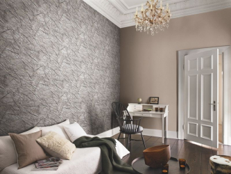 Комбинируем обои для выразительности дизайна : 135+ (Фото) Интерьеров спальни, гостиной, детской