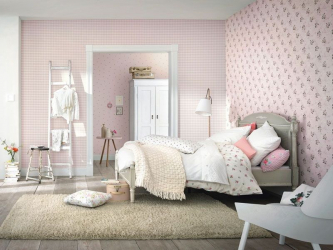 Комбинируем обои для выразительности дизайна : 135+ (Фото) Интерьеров спальни, гостиной, детской