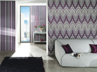 Комбинируем обои для выразительности дизайна : 135+ (Фото) Интерьеров спальни, гостиной, детской