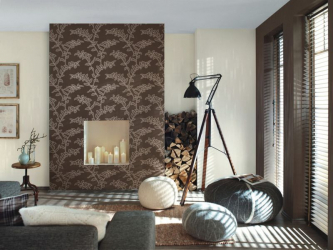 Комбинируем обои для выразительности дизайна : 135+ (Фото) Интерьеров спальни, гостиной, детской