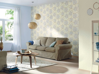 Комбинируем обои для выразительности дизайна : 135+ (Фото) Интерьеров спальни, гостиной, детской