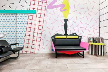 Комбинируем обои для выразительности дизайна : 135+ (Фото) Интерьеров спальни, гостиной, детской