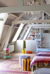 Дизайн дома с мансардой (170+ Фото) — Варианты отделки интерьера комнаты