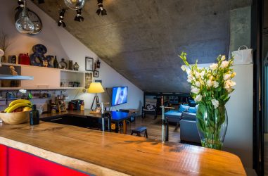 Дизайн дома с мансардой (170+ Фото) — Варианты отделки интерьера комнаты