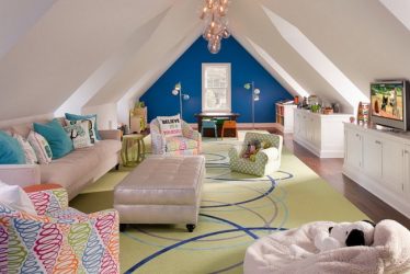 Дизайн дома с мансардой (170+ Фото) — Варианты отделки интерьера комнаты